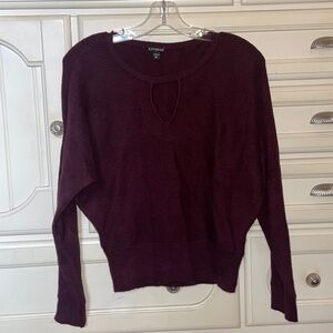 Express long sleeve cut out sweater size xs — smoke free home
